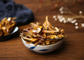 Small dried fish for cooking