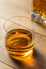 Boozy Alcoholic Whiskey Neat
