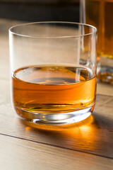 Boozy Alcoholic Whiskey Neat