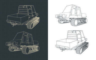 All-terrain vehicle sketches