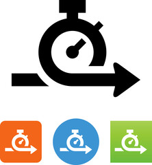 Agile Project Management Vector Icon - obrazy, fototapety, plakaty