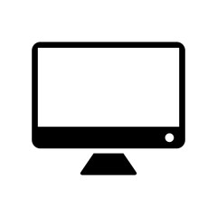 monitor icon design vector template