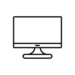 monitor icon design vector template