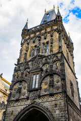 Fototapeta na wymiar It's Praha Tower of Prague, Czech Republic.
