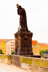 Statue of the Charles Bridge, Prague, Czech Republic