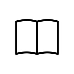 open book icon design vector template
