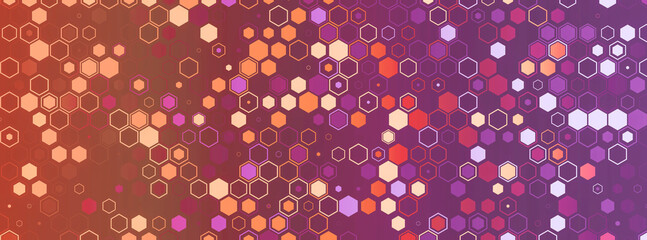 Abstract hexagon wallpaper. Background with hexagon. Geometric illustration.