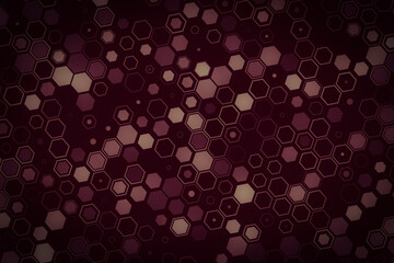 Abstract hexagon wallpaper. Background with hexagon. Geometric illustration.