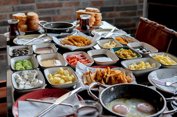 Turkish style breakfast