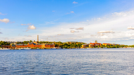 Fototapeta na wymiar Stockholm, the capital and the largest city of Sweden, Scandinavia