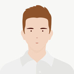 Handsome Boy, Man, Guy Vector Illustration Background