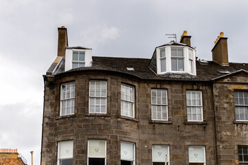Building in  Edinburgh, Scotland. Old Town and New Town are a UNESCO World Heritage Site