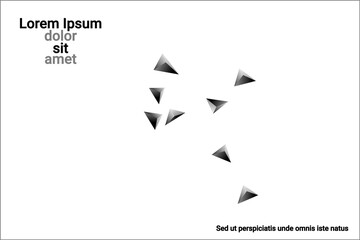 
Triangular background.