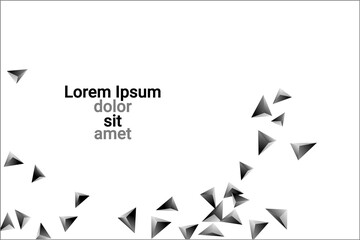 
Triangular background.