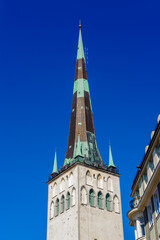 It's St. Olaf’s Church or St. Olav's Church, Tallinn, Estonia,