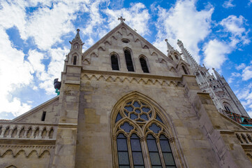Fototapeta na wymiar It's Matthias Church, Budapest. Hungary