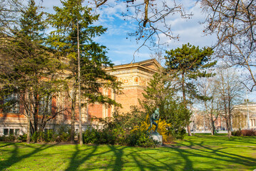 It's Vajdahunyad Castle, Agricultural Museum in Budapest, Hungary