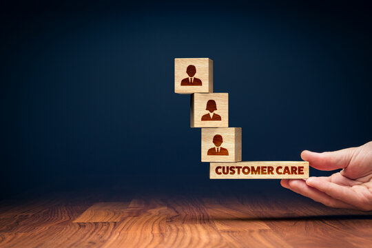 Customer care balance concept