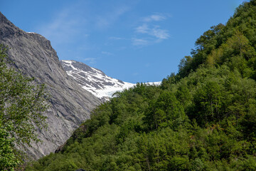 norway, nature, landscape, mountain, travel, tourism, water, blue, sky, beautiful, summer, scenery, scandinavia, europe, north, outdoor, sea, scenic, view, norwegian, fjord, lake, panorama, nordic, oc