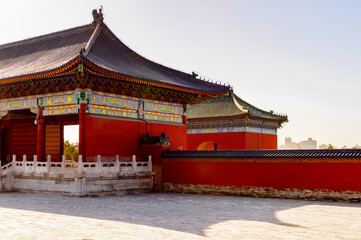 It's Hall of Prayer for Good Harvests of the Temple of Heaven, an Imperial Sacrificial Altar in Beijing. UNESCO World Heritage