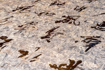 It's Hieroglyphs at the Temple of Heaven complex