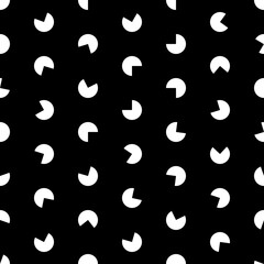 White Polka Dot on Red Background
