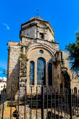 Architecture of the Atlantic coast of  Havana, the capital of Cuba