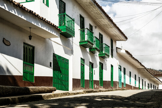 Old Town in Boyaca (Colombia)