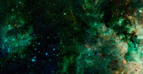 Obraz na płótnie Canvas Infinite space background. This image elements furnished by NASA