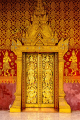 It's Vat sen, one of the Buddha complexes in Luang Prabang which is the UNESCO World Heritage city