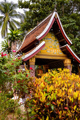 It's Vat Xienhgtong, one of the Buddha complexes in Luang Prabang which is the UNESCO World Heritage city