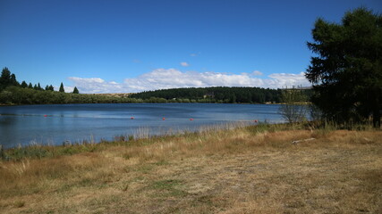 lake middleton and blue sky