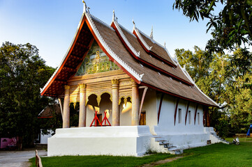 It's Vat Visounnarath, one of the Buddha complexes in Luang Prabang which is the UNESCO World...
