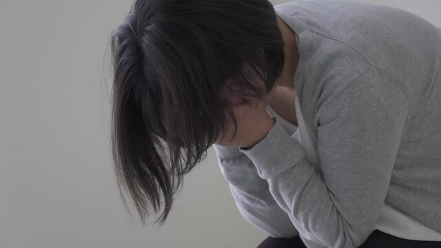 うつ病の女性