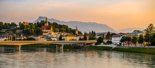 It's Historic Centre of the City of Salzburg. UNESCO world heritage site