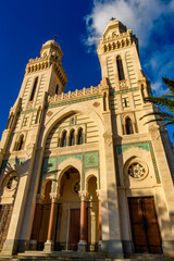 Fototapeta na wymiar Basilica of Saint Augustin in Annaba, the fourth largest city in Algeria