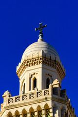 Fototapeta na wymiar Basilica of Saint Augustin in Annaba, the fourth largest city in Algeria