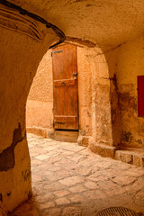 Ghardaia (Tagherdayt), Algeria, located along Wadi Mzab, UNESCO world heriatage site
