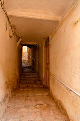 Obraz premium Ghardaia (Tagherdayt), Algeria, located along Wadi Mzab, UNESCO world heriatage site