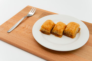 Turkish burma baklava