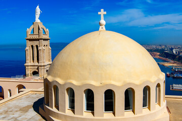 Chapel Santa Cruz fort of Oran, a coastal city of Algeria