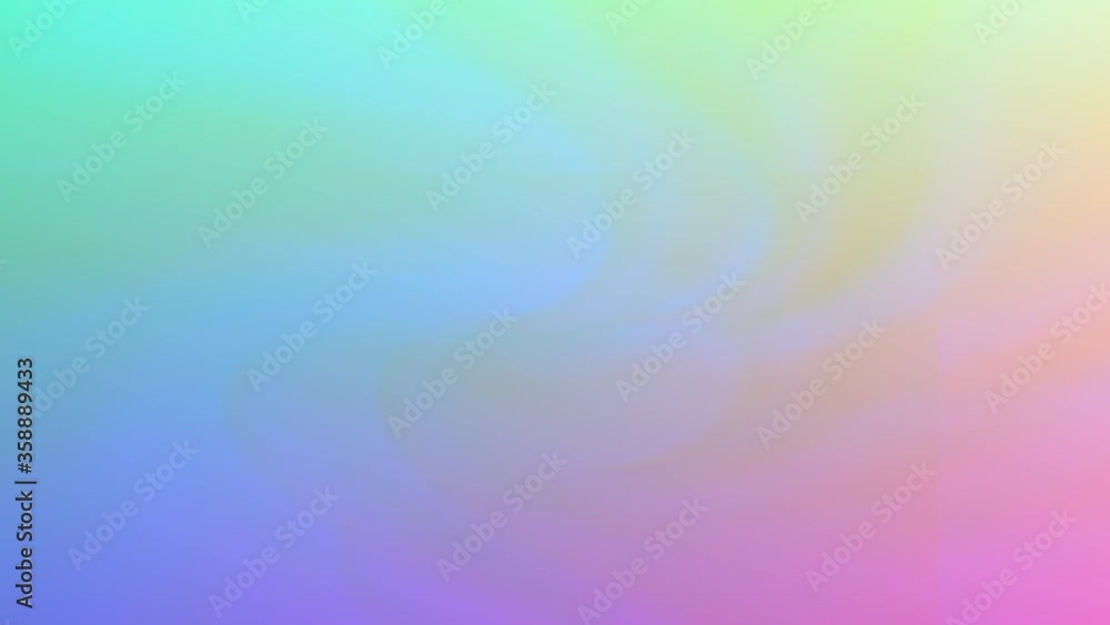 Poster liquid gradient motion with colorful wavy on an opaque background, with smooth motion