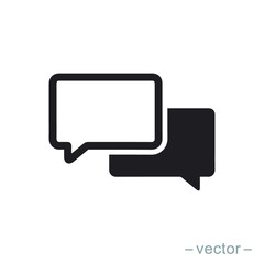 Fototapeta premium Bubble speech icon design trendy. EPS 10