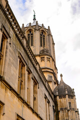 Architecture of Oxford, England.