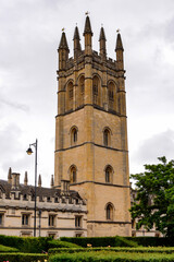 Fototapeta na wymiar Chapel of Merton College, Oxford, England. Oxford is known as the home of the University of Oxford