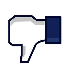 Naklejka premium Dislike