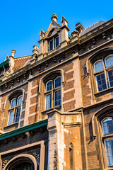 It's Architecture of the Old Town of Antwerpen, Belgium