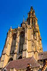 It's Cathedral of our Lady in Antwerp, Belgium