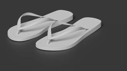 3D  slipper abstract wallpaper background