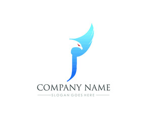 J Eagle business logo design